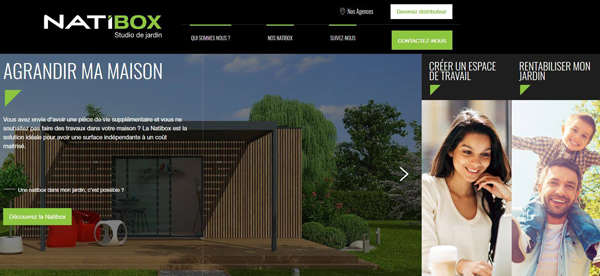 Site web Natibox