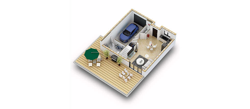plan interieur 3d rdc kit kasai pobi